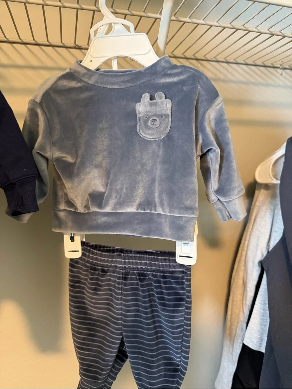 Carter's Blue Newborn Bodysuit